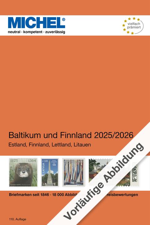 Image du produit Baltikum und Finnland 2025/2026 (Allemand, Rédaction de MICHEL, 2025)