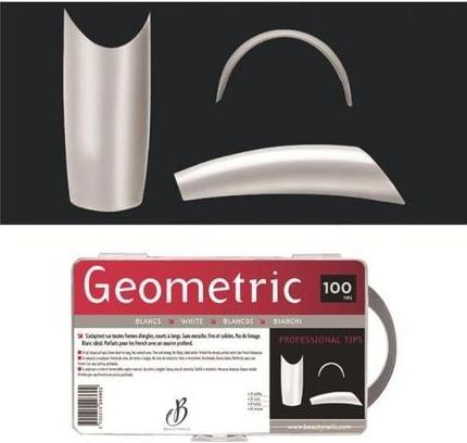 Immagine prodotto Beautynails Bna Geometric Semi-Transparent Tips X100 (Unghie artificiali)