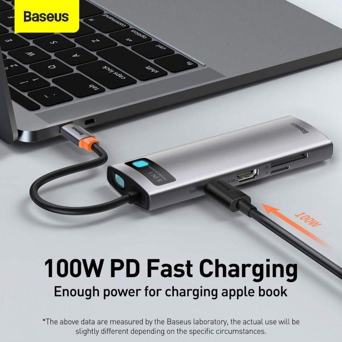 Produktbild Baseus Metal Gelam Series (USB-C, 8 Ports)