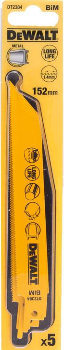 Productafbeelding DeWalt brzeszczot co 1,4x152mm