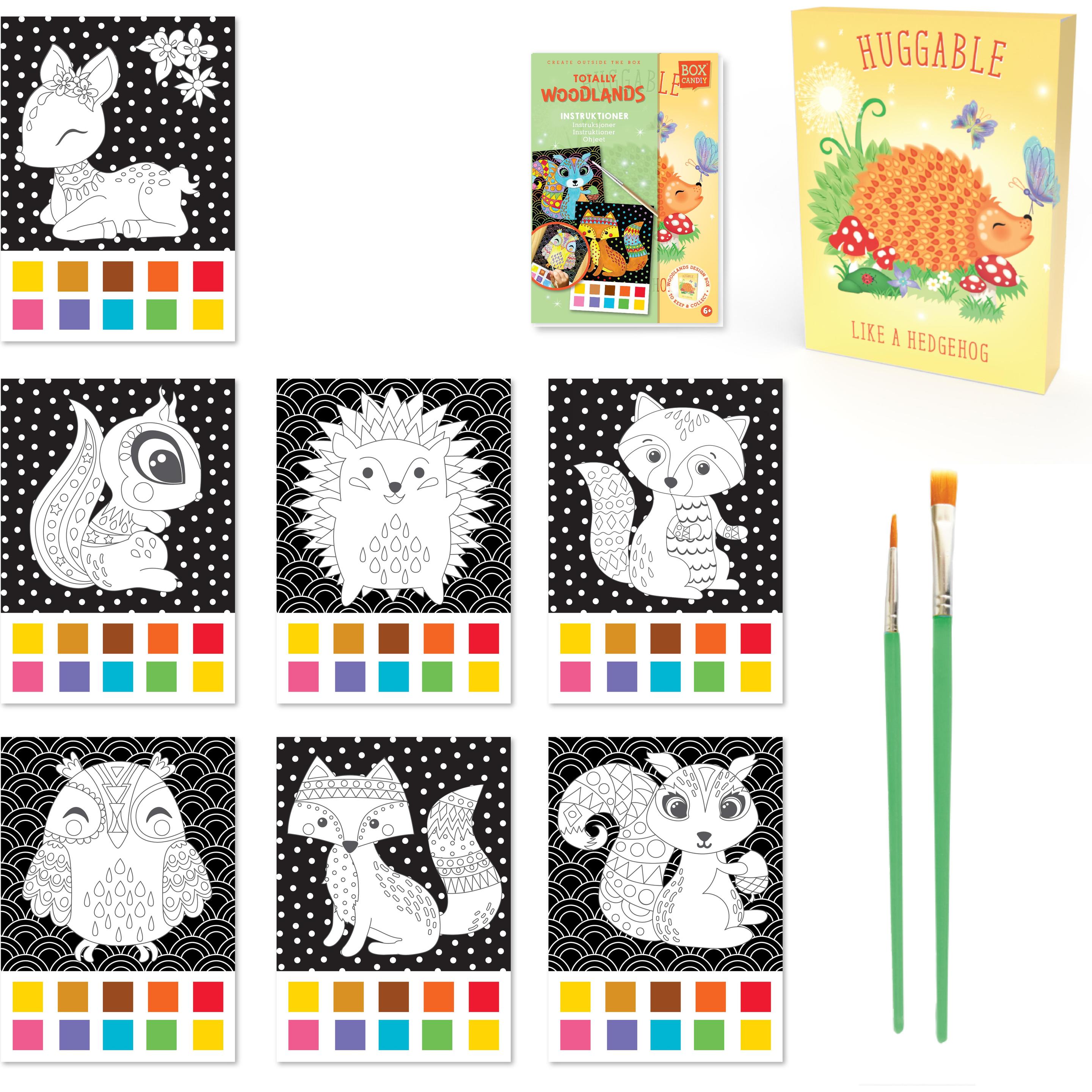 Thumbnail - Box Candiy Watercolour Art - Totally Woodlands (BC-1948)