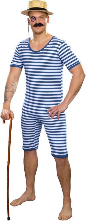 Produktbild Shoperama Nostalgischer Herren-Badeanzug im Retro-Stil 20er/30er Jahre (S)