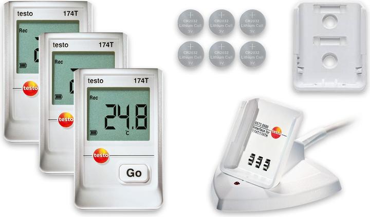 Actual product image Testo Temperature Data Logger 174 T Starter Kit (Thermometers)