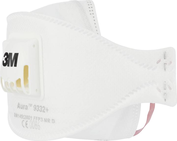 Actual product image 3M Fine dust mask (FFP3, 10x)
