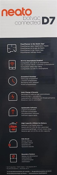 Image du produit Neato Botvac D7 connecté (Robot vacuum)