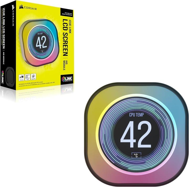 Productafbeelding Corsair iCUE LINK LCD-module, zwart