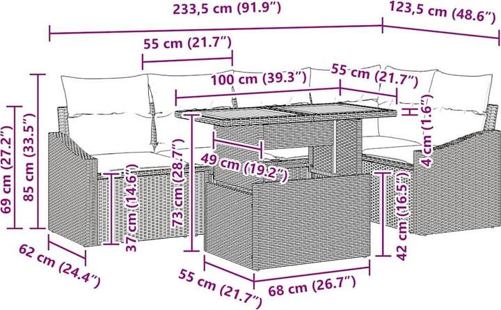 Produktbild vidaXL Chloe