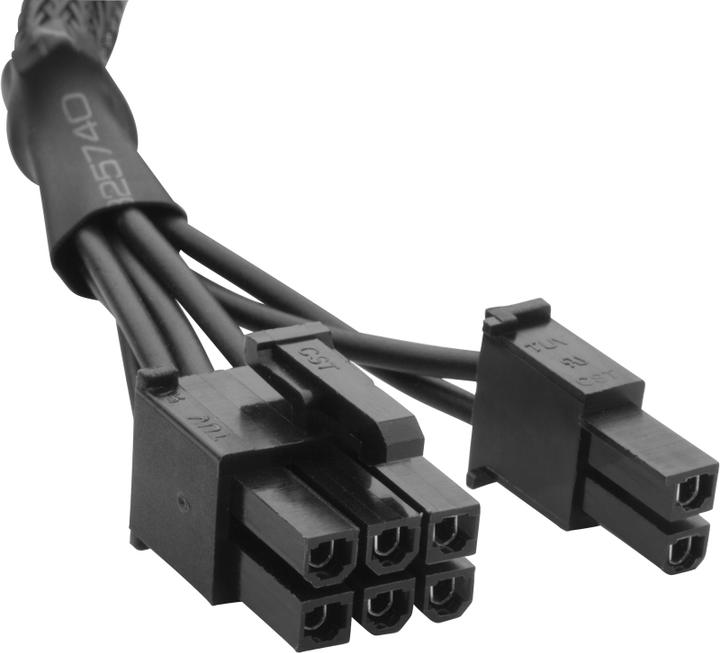 Actual product image Corsair Type 3 Sleeved Blk PCI-E Cable