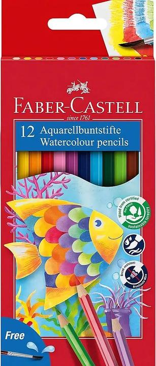 Immagine prodotto Faber-Castell Matite acquerello Classic 12 pezzi (12x)