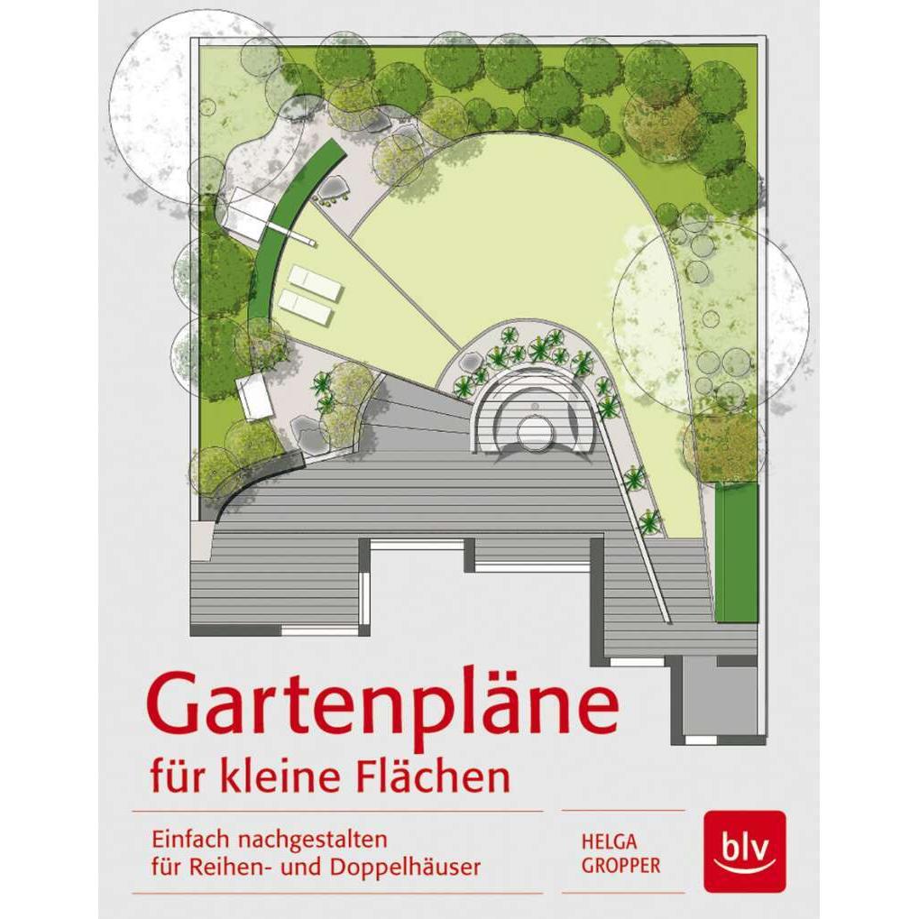 Thumbnail - Gartenpläne für kleine Flächen, Fachbücher von Helga Gropper