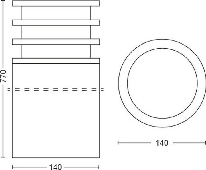 Actual product image Philips Hue Lucca Base (806 lm, E27, IP44)
