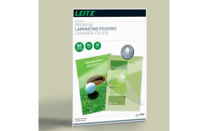Actual product image Leitz Laminating foil (A4, 25 Piece, 80 µm)