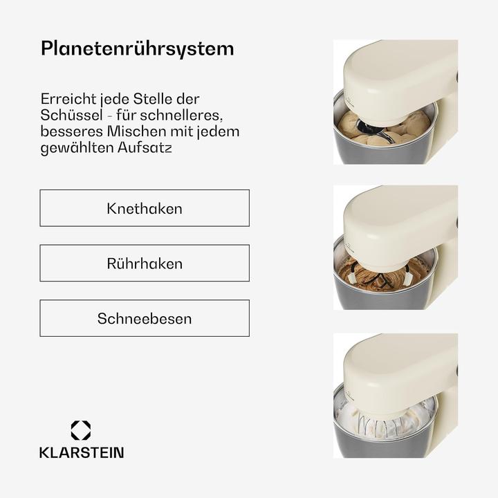 Produktbild Klarstein Bella Evo Küchenmaschine (1500 W, 5 l)