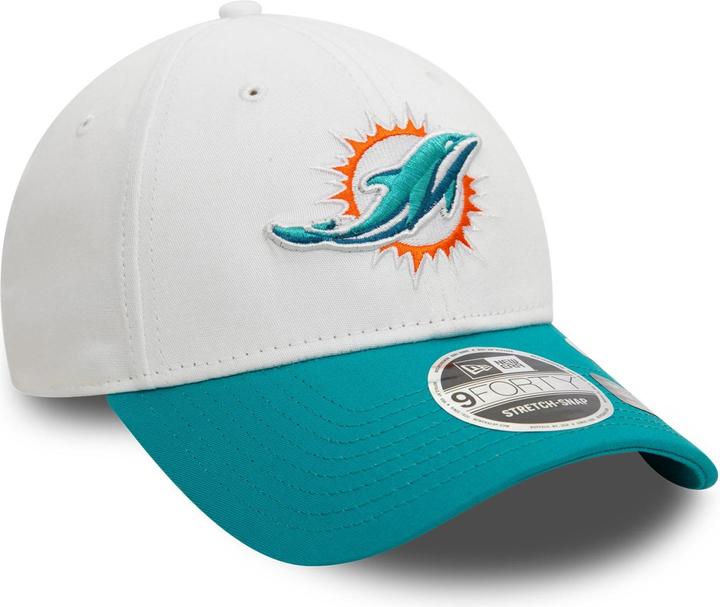 Produktbild New Era 9Forty Stretch-Snap Cap - Miami Dolphins (One Size)