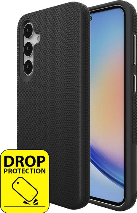 Produktbild Cazy Robuste Strukturhülle für Samsung Galaxy A25, TPU und PC Material, Rutschfeste Textur - (Samsung Galaxy A25)