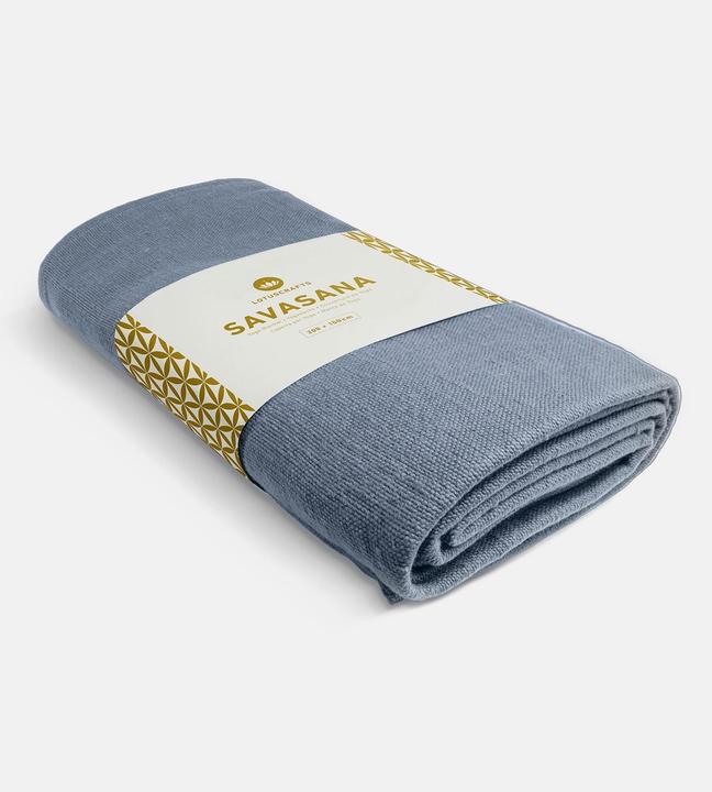 Produktbild Lotuscrafts Yogadecke Savasana 100% Baumwolle Natur