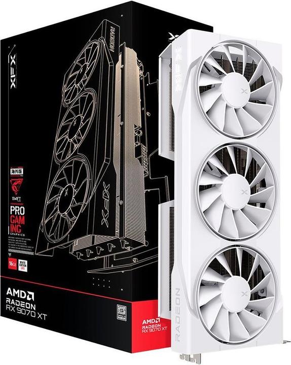 Actual product image XFX Swift AMD Radeon RX 9070 XT Gaming Edition (16 GB)