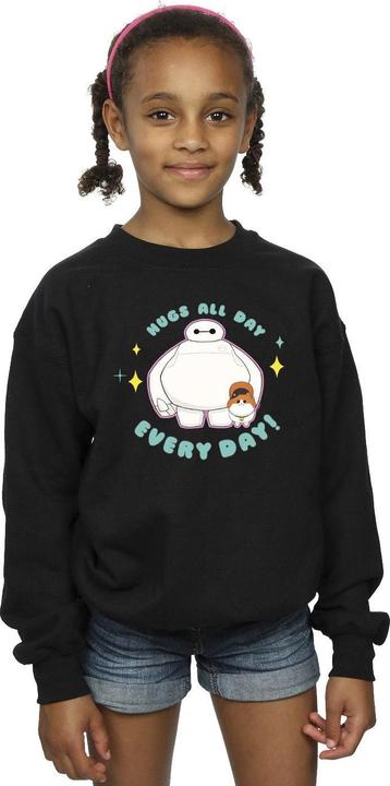 Produktbild Disney Big Hero 6 Baymax Hugs Everyday Sweatshirt Mädchen (152, 158)