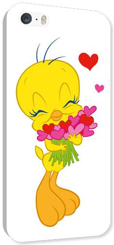 Warner Bros Cover Tweety Cuori iPhone 5/5S (Apple iPhone 5)