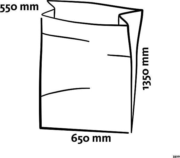 Produktbild kaiserkraft PE-Abfallsäcke (100x, 240 l)