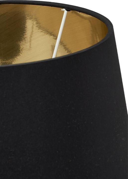 Produktbild Hestia Keramik Tischlampe Schwarz & Gold
