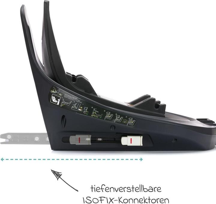 Produktbild Fillikid Basisstationen Isofix-Basis passend für Autositz Noa -