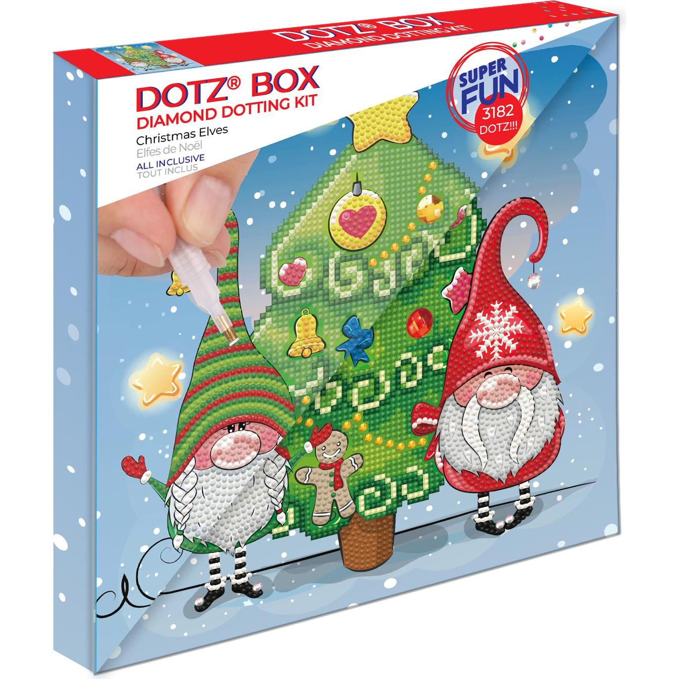 Diamond Dotz Schachtel - Weihnachtselfen (DBX.054)