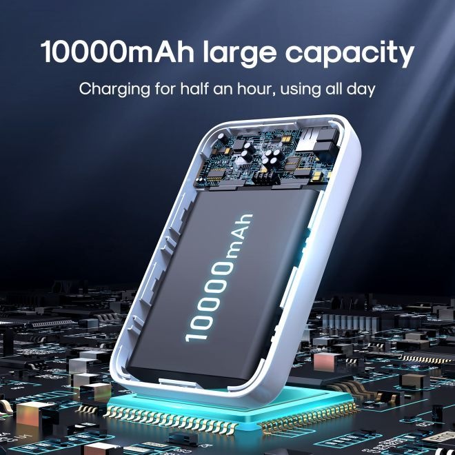 Immagine prodotto Joyroom Mini magnetico (10000 mAh, 20 W, 20 Wh)