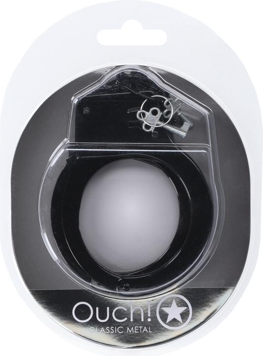 Image du produit Ouch! Classic Metal Handcuffs - Black