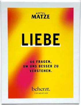 Produktbild Beherzt Liebe - 66 Fragekarten, um uns besser zu verstehen (Quiz, Deutsch)
