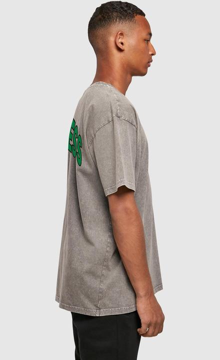 Produktbild Merchcode Attitude Acid Washed Heavy Oversized Tee - 113635 (XS)