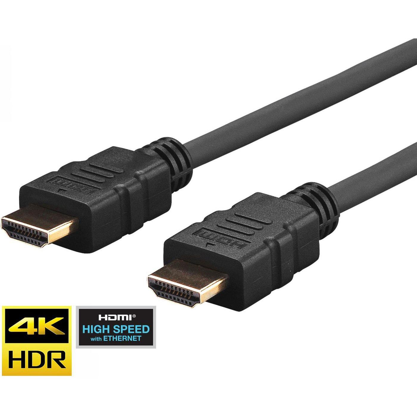 Vivolink Kabel HDMI - HDMI, 7.5, Schwarz (PROHDMIHD7.5) (7.50 m, HDMI), Video Kabel