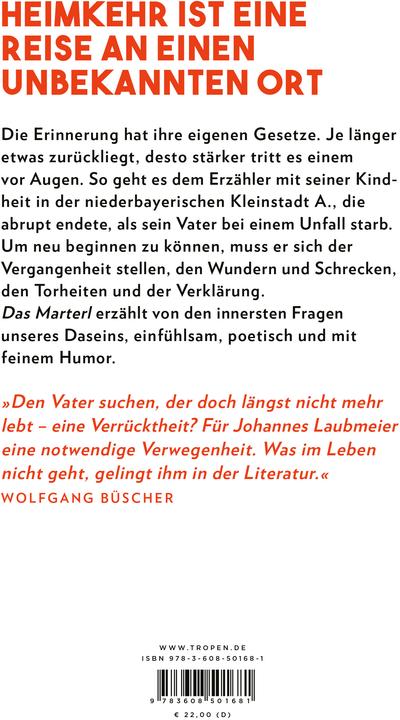 Produktbild Das Marterl (Deutsch, Johannes Laubmeier, 2022)