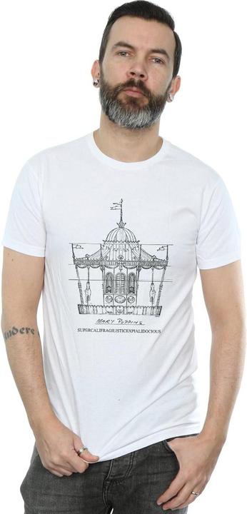 Image du produit Disney - T-shirt MARY POPPINS CAROUSEL SKETCH - Homme (3XL)