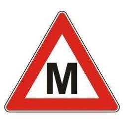 No Name, Sticker, Magnetic Sign Letter M