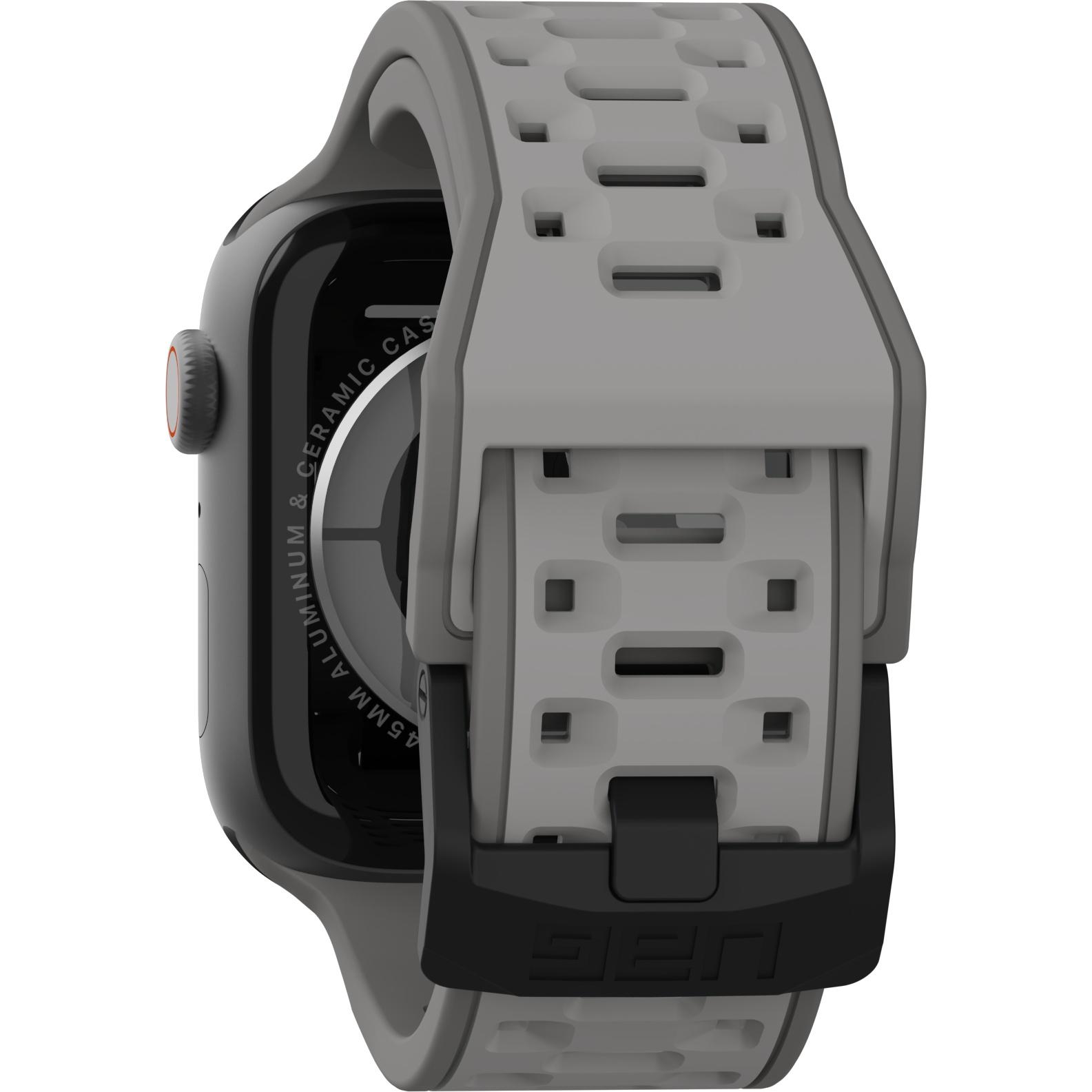 Thumbnail - UAG Civilian Strap- Apple Watch Ultra/42/44/45mm- titan- (Silikon, Apple Watch), Uhrenarmband, Grau