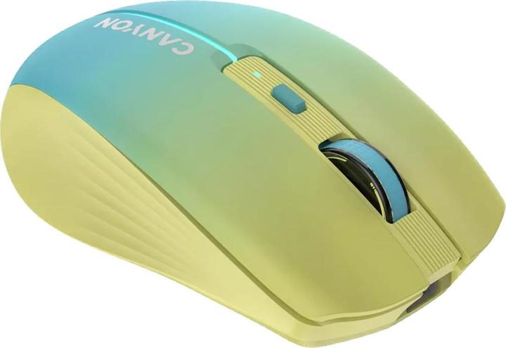 Actual product image Canyon MW-44, 2 in 1 Wireless optical mouse with 8 buttons, DPI 800/1200/1600, 2 mode(BT/ 2.4GHz) (Wireless)