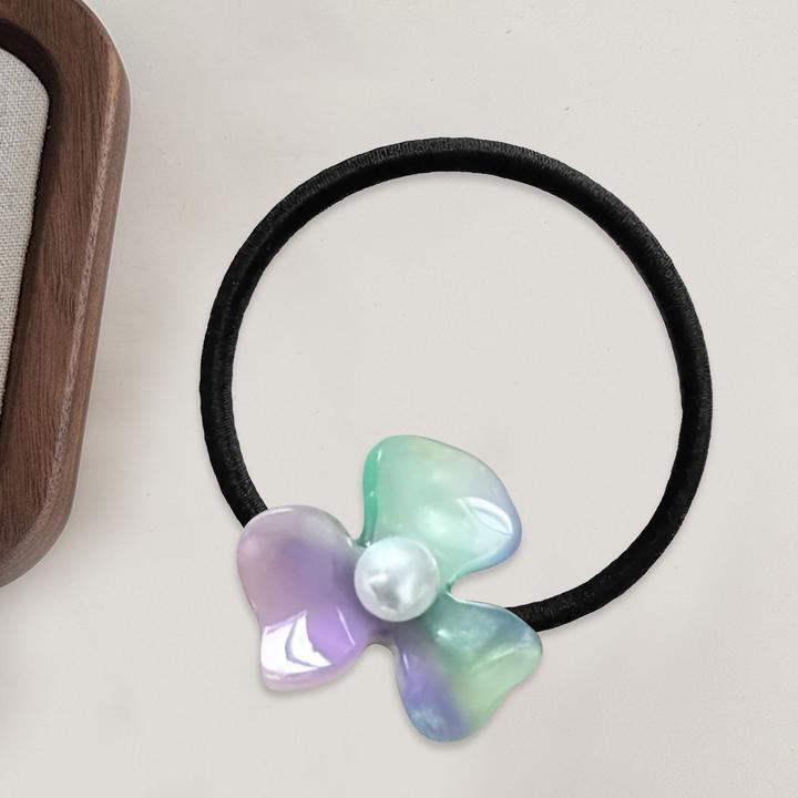 Immagine prodotto Avizar Haargummi mit Bernsteinblüte & Perle (Elastico per capelli)