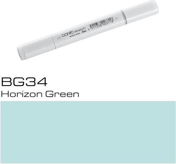 Immagine prodotto Copic Schizzo tipo BG - 34 (BG34 - Verde orizzonte, 1 x)