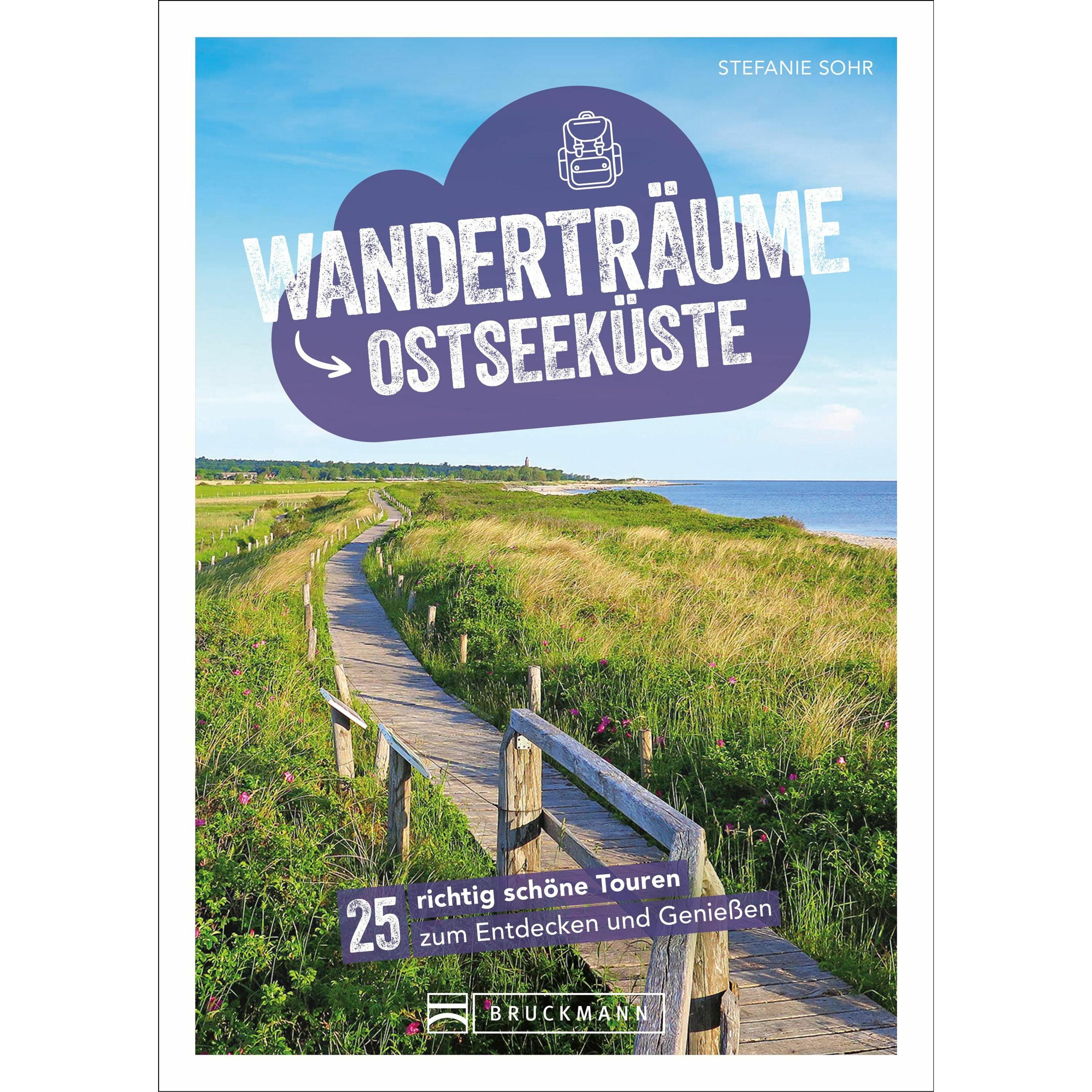 Thumbnail - Wanderträume Ostseeküste, Ratgeber von Stefanie Sohr