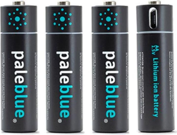 Immagine prodotto Pale Blue AA, confezione da 4 (4 pz., AA, 1560 mAh)
