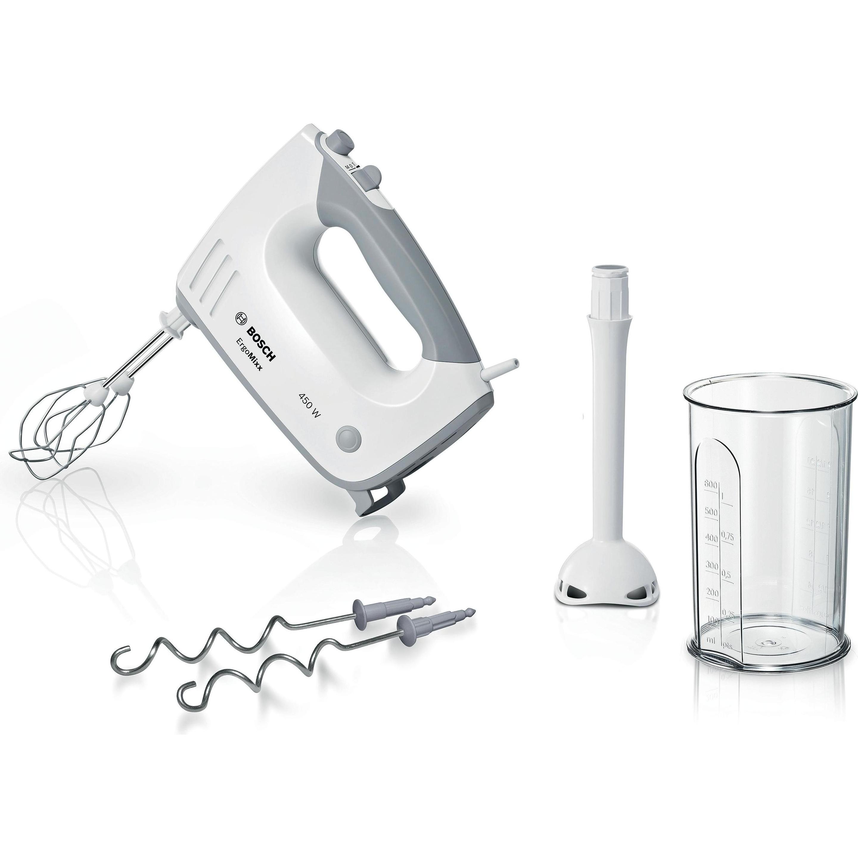 Bosch Hausgeräte Mfq36440, Handmixer, Grau, Weiss