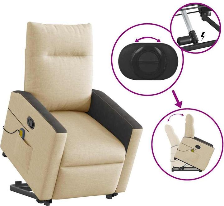 Image du produit vidaXL Massagesessel mit Aufstehhilfe