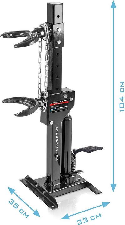 Actual product image Stahlwerk Hydraulic spring compressor HSC-820 ST with 1 tonne clamping force
