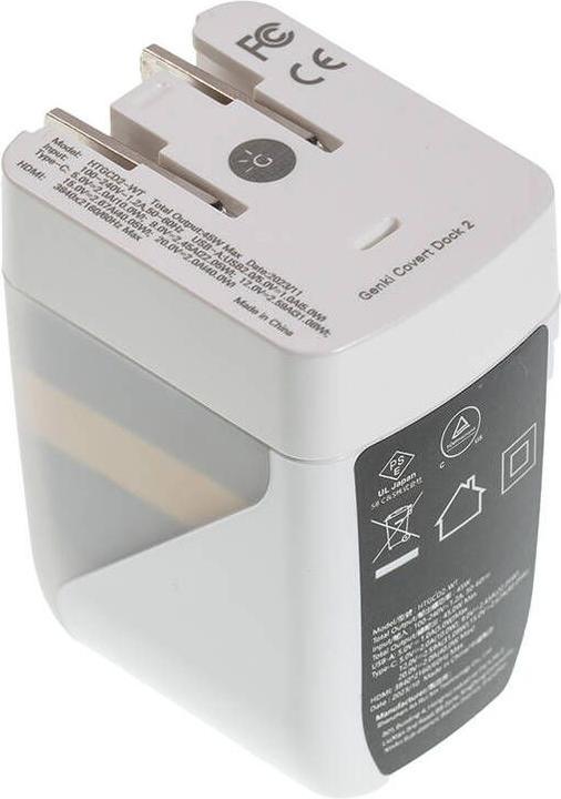 Produktbild Genki Covert Dock 2 docking station (USB-C, 1 Ports)