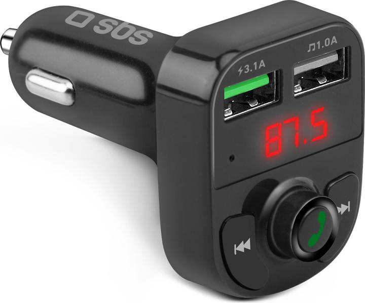Image du produit SBS Chargeur de voiture de 15 watts avec connexion sans fil