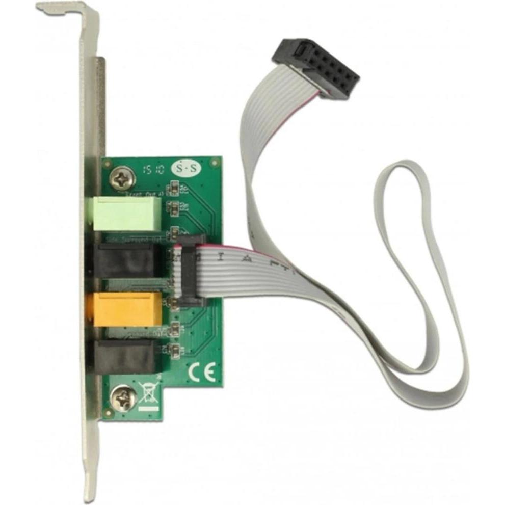 Thumbnail - Delock PCI Express Soundkarte 7.1 (PCI Express 1.1), Soundkarte, Grün