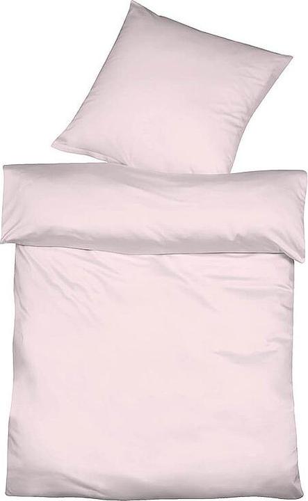 Produktbild Fleuresse Halbleinen Bettwäsche Provence 70x90cm/140x200cm Rosa (Duvetbezug, 140 x 200 cm)