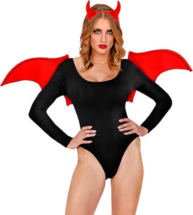 Actual product image Widmann Red devil dress-up set (1 pcs.)