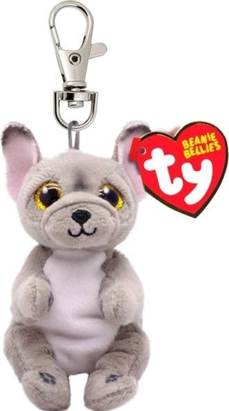 Actual product image Ty Beanie Bellies Clip Wilfred Dog